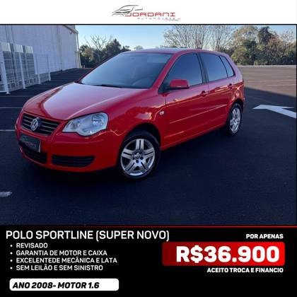 VOLKSWAGEN POLO 1.6 MI SPORTLINE 8V FLEX 4P MANUAL